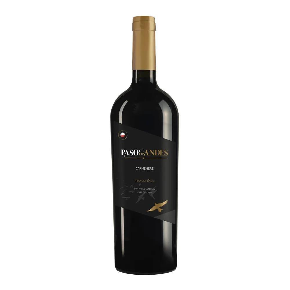VINHO CHI PASO DE LOS ANDES 750ML CARMENERE