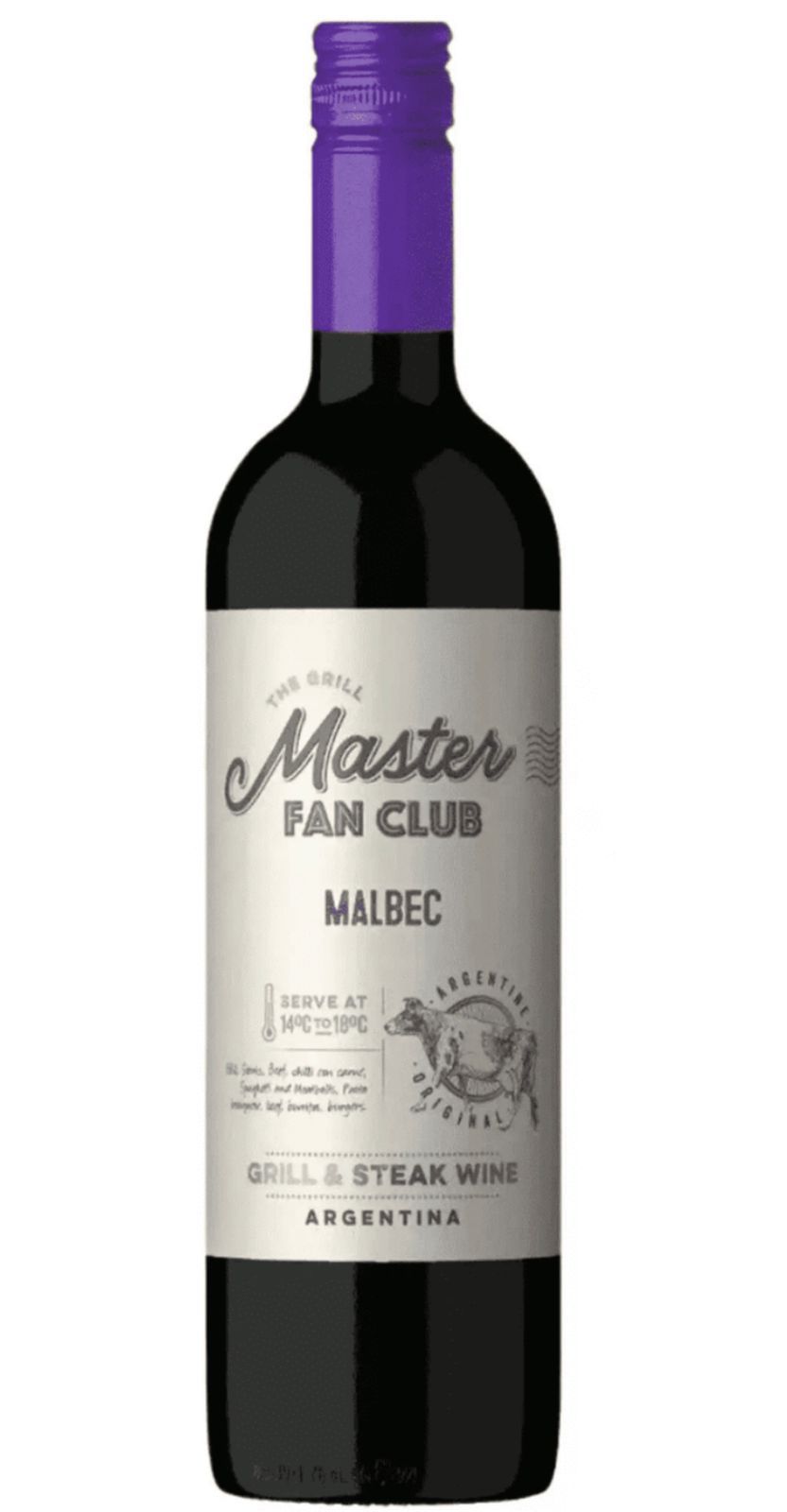 VINHO ARG MASTER FAN CLUB 750ML MALBEC