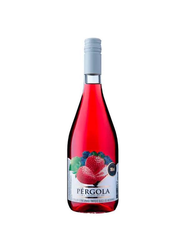 VINHO BRA PERGOLA 750ML  COOLER MORANGO ROSE